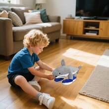 意大利 Brainrot 毛绒玩具，12 英寸 Tralalero Tralala 玩具礼物，适合儿童和成人的可爱毛绒玩偶 - 彩色 - 查看 5