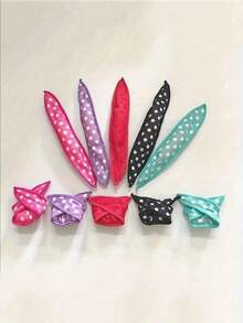 10 件柔软睡眠卷发器，弹性泡沫和海绵 DIY 卷发器，适合所有发质的魔法发型配件，返校、旅行度假必备，女士发饰