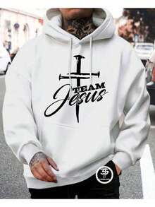Unisex Sweatshirt Cold Weather Blouse Men's And Women's Sweatshirt With Hood And Pocket Casual Fashion Streetwear Flannel - Xanh đậm - Xem 2