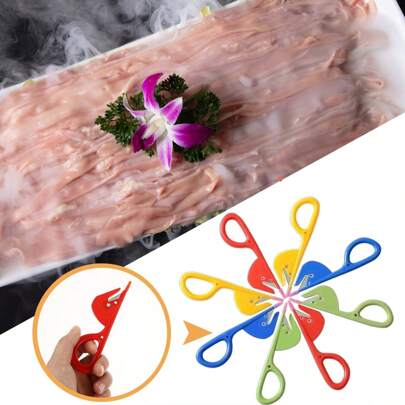 [Versão afiada atualizada] 3 peças de ferramenta de remoção de intestino de aves de aço inoxidável, tesoura de cozinha multifuncional, ferramenta de remoção de intestino