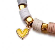30 Piezas de Colgantes de Corazón de Metal Multicolor, Charms de Corazón Esmaltados de Aleación Miniatura para Hacer Collares, Pulseras, Manualidades DIY, Accesorios de Joyería, Suministros para el Día de los Enamorados
