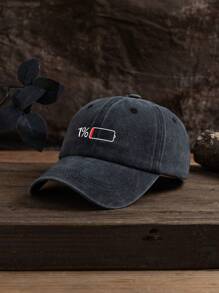 1pc Unisex Retro Distressed Print Baseball Cap, Casual Sun Hat Trucker Hat Dad Hat, Suitable For Outdoor Activities, Hiking, Vacation, Matching Outfits, Fishing