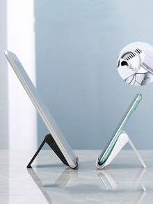 1 pieza Soporte ajustable de escritorio para tablet, soporte plegable multifuncional para teléfono celular compatible con iPhone, teléfono Android, regalo para cumpleaños, familia, amigos, accesorios para teléfono - Multicolor - Ver 4