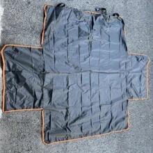 Cubierta de carga impermeable SUV - Protector de canal para perros, forro duradero con paredes laterales, almohadilla para mascotas, línea de camión y coche, accesorios para automóviles