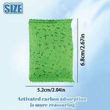 40 Packs Diaper Pail Carbon Filters For Playtex Complete And Expressions Pail, Charcoal Odor Absorbing Bags For Diaper Pails With Built-In Odor Controlling Compartment