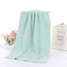 1PC Good-Looking And Practical Solid-Color Towels, Ordinary Household Handkerchiefs, Simple Small Square Towels, Soft Absorbent Towels For Household Bathrooms, Bathroom Supplies, Random Color Delivery.