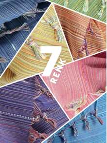 90x170 Cm Beach Towel – 100% Cotton, Soft & Highly Absorbent – Made In Turkey - Aprikot - View 2