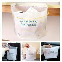 20pcs Disposable Garbage Bags For Cars, Vomit Bag These Bags Are Upgraded And Thickened For Durability. Suitable For Various Environments Such As Cars, Kitchens, Bedrooms, Studies, Travel, Camping, And Offices
