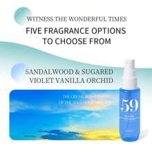 5pcs Rio Summer Fragrance Mist Set - Beach Scented Air Freshener, Removes Odors, Can Be Used As Car/Bedroom Diffuser, Long-Lasting Light Fragrance With Vacation Vibe