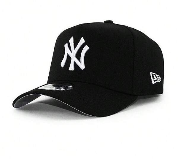 New Era New York Yankees Basic 9FORTY Snapback Unisex Cap Black/White