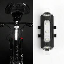 Bicycle Light Usb Rechargeable Led Warning Taillight For Night Cycling