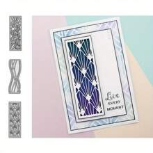 2025 New Arrival Flower Line Design Pattern Metal Cutting Dies For DIY Scrapbooking Card Making Stencils Photo Albums