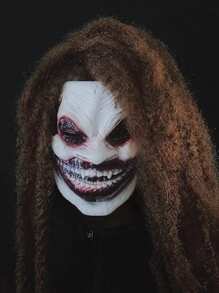1pc Festival Party Inverted Horror Alien Bloody Half Face Bray Wyatt Mask Horror Prop