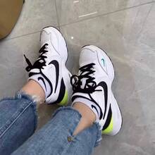 Nike Zapatillas deportivas Air Max Fusion con amortiguación de aire, malla transpirable y amortiguadora, zapatillas deportivas informales para niños grandes. - Blanco - Ver 8