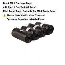 1/多件装黑色迷你车载垃圾桶,防漏悬挂式垃圾桶,带按压式盖子和一次性垃圾袋,节省空间设计,不占用座椅/杯架,易于清洁和拆卸,适用于轿车/SUV,是日常通勤和家庭旅行的理想之选,必备车载收纳用品 - 多色 - 查看 13
