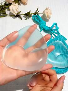 1pair Women Invisible Padding Magic Bra Inserts Bra, Bikini Breast Petals, Thickened Chest Pad Insert,Breast Push Up Pads, Swimsuit Silicone Bra Pad, Waterproof Pad, Daily Wear
