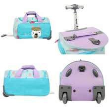 Ravel Duffle Bag With Wheels Carry-On Luggage - Llama