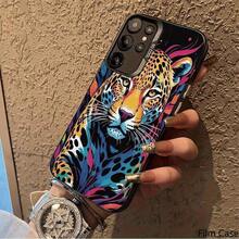 Funda protectora a prueba de golpes con patrón de moda, compatible con las series  A12 A13 A14 A15 A22 A23 A24 A25 A33 A34 A35 A52S A53 A55 A04E A04S A05S S25 S24 FE S23 Ultra S22 S21 Plus 5G 4G - Colores mixtos - Ver 3