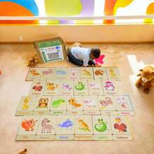 Montessori-Inspired Interactive Animal Learning Set For Early Education - Engage Kids With Hands-On Exploration Of Wildlife & Habitat Concepts