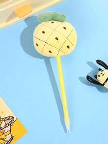 1支卡通ins风夏季水果圆珠笔，可爱书写笔，创意中小学生会计笔 - 彩色 - 查看 8