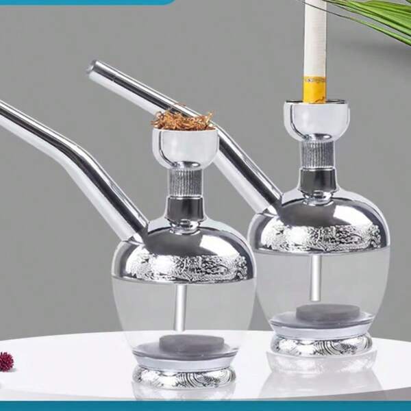 1 pièce Narguilé, Bol à narguilé, Pipe à eau à tabac, Pipe à chicha à double usage