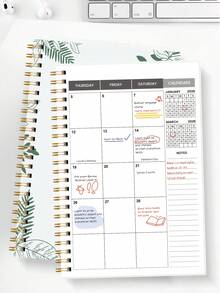 BUBU 2025年极简主义挂历 - 月历，英文版，包含美国节假日，1月至12月参考页，A3尺寸，适合家庭和办公室使用，返校用品 - 彩色 - 查看 7