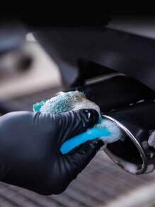 100pcs Powder-Free Disposable Nitrile Gloves Black , Available In S, M, L, XL Sizes, Durable Household Cleaning Gloves, Kitchen, Bathroom, Cleaning, Food Handling, Tattoo, Beauty, Hair Dye, Pets, Beauty Salon, Cleaning Supplies, Household Gadgets