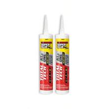 Total Tech White AllInOne Adhesive Sealant 9.8oz Cartridges Pack Of 2 - White - View 1