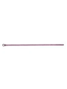 1 peça de cinto feminino com fivela de PU brilhante, estilo boêmio moderno, adequado para uso diário, outono, Halloween - Rosa - Ver 7