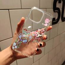 Aesthetic Bow Flower Coquette Clear Phone Case For Iphone 16 11 15 14 13 12 Pro Max XR Plus Case Transparent Phone Cover Birthday Christmas Gifts For Women Teen Girl Gifts  Stuff - Trong sáng - Xem 3