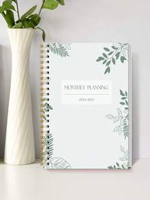 BUBU 2025年极简主义挂历 - 月历，英文版，包含美国节假日，1月至12月参考页，A3尺寸，适合家庭和办公室使用，返校用品 - 彩色 - 查看 1