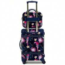2 - Piece Hardside Carry - On Spinner Luggage Set, Parrot, Suitable For Travel