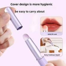 High Quality Lipstick Brush With Cap For Lip Makeup Beginners Easy To Clean And Reusabl