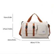 Sports Gym Bag With Shoe Compartment&Wet Pocket,Travel Duffel Bag,Weekend Bag,Workout Bag Suitable For Men And Women