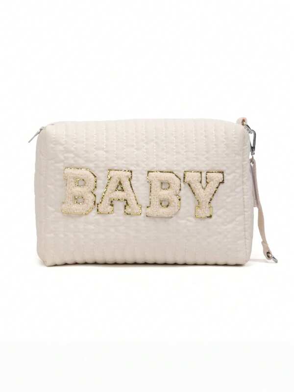 1 pièce Sac à langer pour bébé, sac de rangement pour couches portatif à accrocher à la poussette