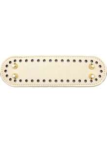 5.1英寸 x 3.1英寸 PU皮革椭圆形包底垫，透气提手，适合DIY包袋配件，轻便易携，适合日常使用 - 彩色 - 查看 13