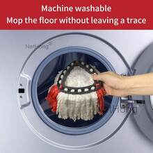 NetHong Spin Mop Head Replacement, Base, Handle For ViIeda Turbo Microfibre Mop Refills+ - 紅色 - 查看 5