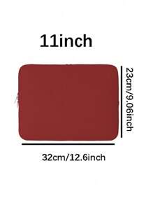 1 pieza Funda de laptop minimalista y elegante, cabe computadoras portátiles de 11"/13"/14"/15", tabletas