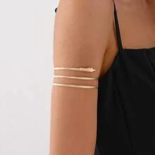 1 pièce Bracelet mode multicouche enroulé en forme de serpent, convient pour les femmes pour les fêtes et le bijouterie quotidienne