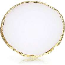 Resin Nail Art Palette, Nail Polish Palette Mixed Color Gamut Edge Nail Art Color Mixing Tray DIY Nail Gel Makeup Display Pallet For Nail Art Press On Nails Short Acrylic Press On Nails - 白色 - 查看 10