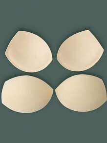 Feste Cup Sport-BH Pads, atmungsaktives Mesh, Latex-Futter, rutschfest