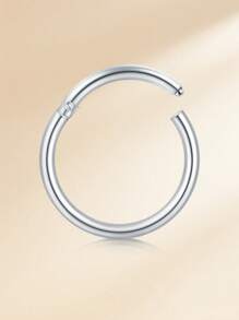 16G 18G Edelstahl Hypoallergene Nasenpiercing Scharniernasenringe für Nasenlöcher, Septum, Knorpel, Helix, Daith, Tragus, Rook, Conch, Lippe, Ohrlappen Piercings, Scharnierklicker Segment Nasenringe, Septum Schmuck, Segment Ring Körperpiercings, Nasenringe, Lippenpiercing, Nasenloch Helix Knorpel Rook Ohrringe, Helix Knorpel Daith Tragus Sleeper Ohrringe Körperpiercings für Frauen und Männer