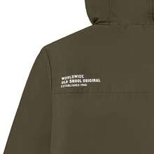 Men's Cotton Clothing Outdoor Sports Leisure Warm Windproof Simple Basic Workwear Style Hooded Cotton Jacket Coat VN000914KCZ