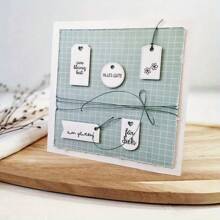 New Arrival 10 Different Pendant Shapes Metal Cutting Dies For DIY Scrapbooking Card Making Stencils Embossing Craft Decoration