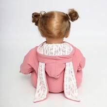 Ziyiui 22 Inches - 55 Cm Newborn Baby Girl Dolls Vinyl Baby Doll Cotton Body Reborn Baby Dolls Looks Like A Real Doll ,Perfect Birthday Holiday Gift For Kids 3+, Suitable For Play, Collection And Home Decor, Role Play Early Education Responsibility Training,Girls Toys,Baby Dolls, - 混合 - 查看 5