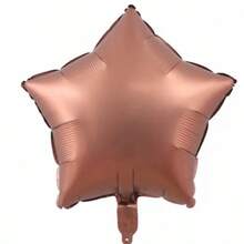 Set de 5 globos de aluminio con papel mate y efecto perlado - Paquete combinado de 5 piezas estilo capibara de Buda mate 2 - Ver 6