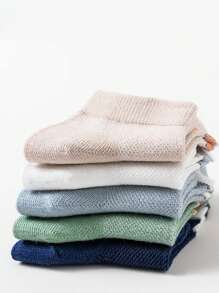 5 pares de calcetines delgados para niños en primavera y verano, calcetines para niños, calcetines deportivos