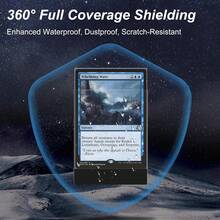 Paquete de 1,200 fundas para cartas, ajuste perfecto, ideales para doble funda, fundas para cartas de intercambio compatibles con MTG, TCG y cartas de juegos. - 10 colores - Ver 7