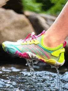 1 Pair Women's Beach/Water/Outdoor/Sports/Fitness/Running Shoes, Quick-Dry - Fluorescent Green - View 12