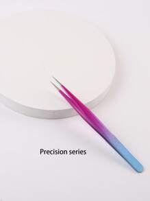 1pc Professional High-Quality Precise Stainless Steel Eyebrow Tweezers, Suitable For Facial Hair, Ingrown Hair And Fragment Removal, Eyelash Extension, Makeup Tool For Women And Men,Makeup,Cheap,Room Decor,Vanity,Travel,Bedroom,Makeup Accessories,Tweezers